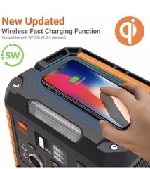 Paxcess Portable Generator, 330W/78000Mah With Wireless Charger, Cpap Read!!