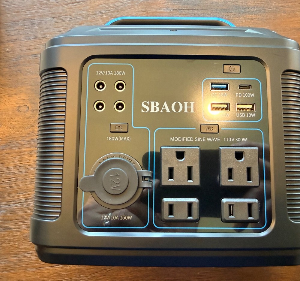 NEW SBAOH P302 Power Station Generator Blue