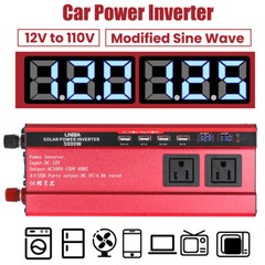 5000W Inverter Solar Panel Kit Solar Power Generator 100A Home 110V Grid System