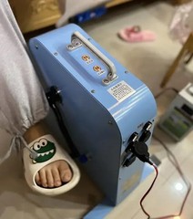 Foot-operated Generator, 350W Hand-cranked Mobile Power Bank, High Power