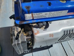 Vtg Yamaha EF 1000A Portable Generator Japan Steel Casing Working