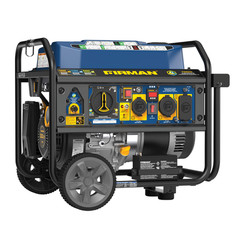 Firman Tri Fuel Portable Generator 7850/6300W Electric Start Gas CO Alert NEW