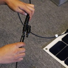 ALLPOWERS MMF+FFM for Parallel Connection Between Solar Panels, 1 Pair Y Branch