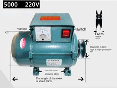 3500/5000/7000W 220V Generator High Power Permanent Magnet Lighting Generator