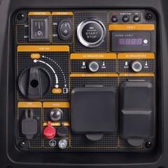 Portable Generator 5000/3800W Gas Engine Electric Remote Start Digital Display