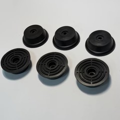 Compatible w/Generac Replacement Rubber Foot Mounts, 6 Pack, 0047774SRV-6PK B