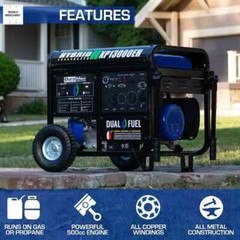Beast Generator Duromax Portable Hybrid Gas Propane RV Home Standby Backup 20HP