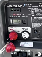 TWO Honda EU7000iS Inverter Generator Electric Start Portable 120/240V 5.1 gal