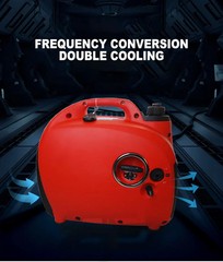 Electric car range extender two or three wheel 48v60v72v portable generator