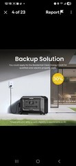 OUPES Mega 5 Portable Power Generator 4000W Output/5040Wh/7000WSurge/2100W Solar
