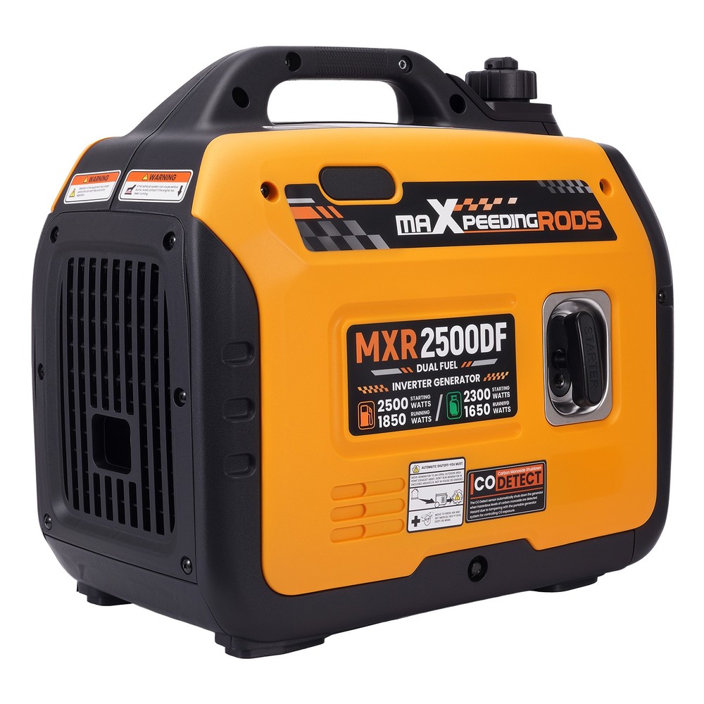 2500W Dual Fuel Inverter Generator Parallel Ready for Weddings and Camping