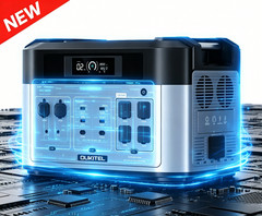 OUKITEL Power Station 2048Wh/4400W Solargenerator Expandable UP 16384Wh LiFePO4