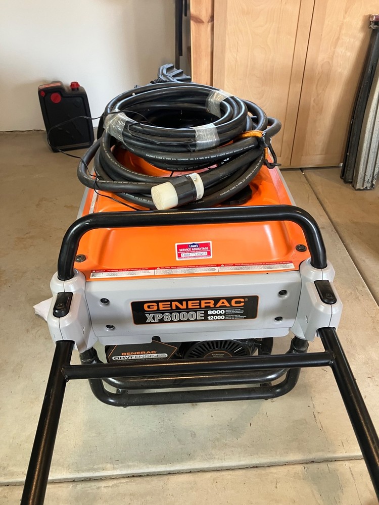 Generac XP8000E portable generator