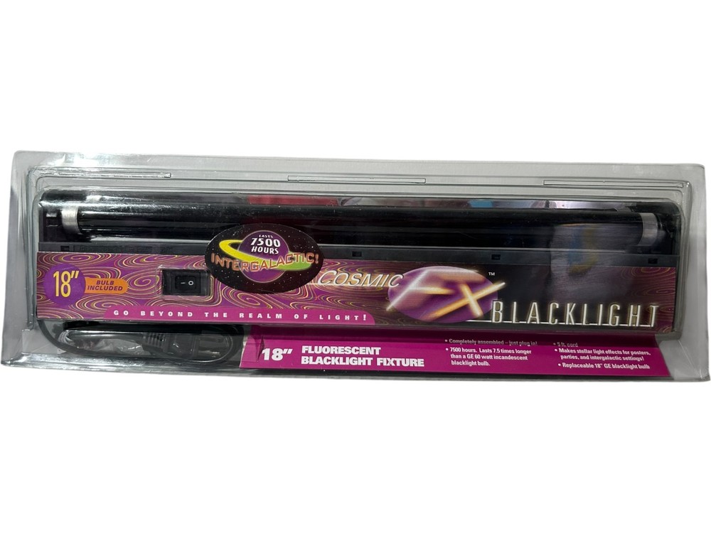 Spencer Gifts Vintage Black Lite Generator 18″ Blacklight Halloween Party