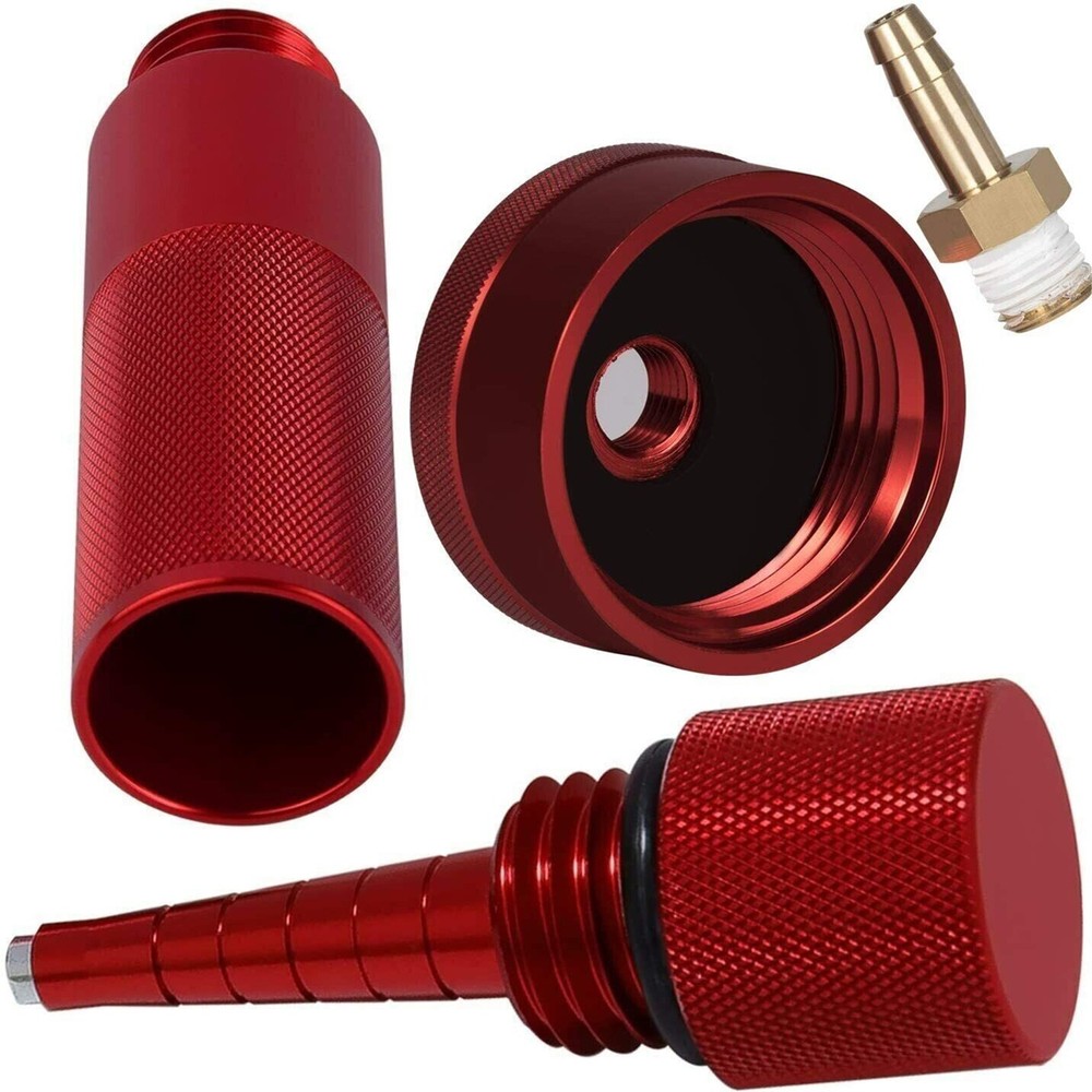 Red Aluminum Extended Run Gas Cap for Honda Generator EU1000i EU2000i EU2000i EU