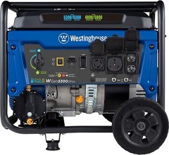 Westinghouse 6,500-Watt Portable Hybrid RV Ready Dual Fuel Gas Powered Generator