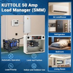 Smart Management Module 50 Amp Load Manager, Compatible with Generac Gray