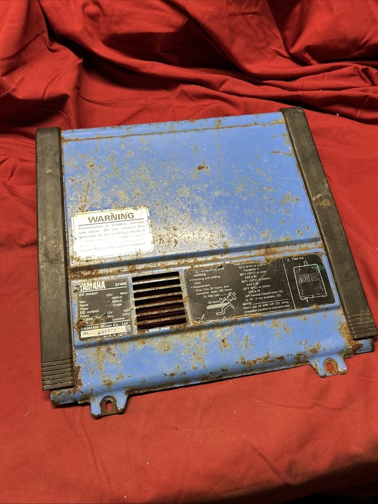 1997 Yamaha EF1000 Inverter Generator Side Cover #D Lot