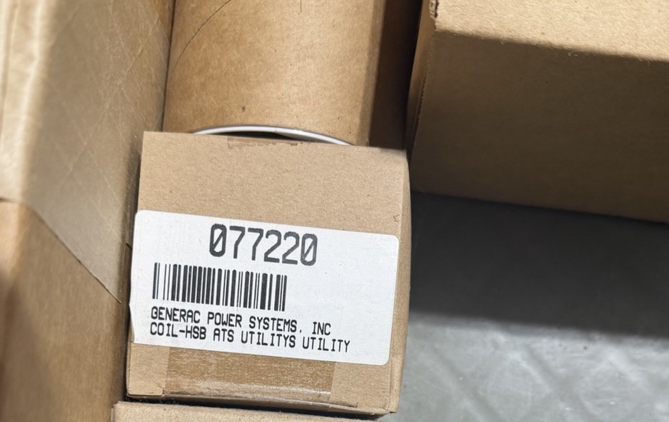 GENERAC PART# 077220 / G077220 / UTILITY TRANSFER COIL(UPPER)