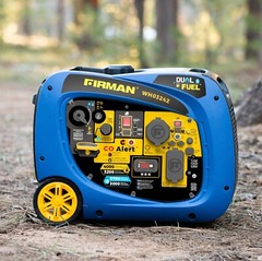 FIRMAN WH03242F 4000W Electric Start Dual Fuel Inverter Generator – Refurbished