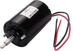Small Wind Turbine Generator 36W 40W 12-24V DC Permanent black silver red