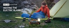 Portable Power Station 300W, 296Wh Battery, Type-C, Flashlight, Solar Charging
