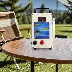Emergency Hand Crank Generator Portable Power Supply Charger Household 110V 150W