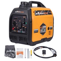 Dual Fuel Inverter Generator 145cc OHV Engine 3800W Peak for Tailgating Events