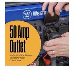 12500W Dual Fuel Portable Generator with Remote Start & Transfer Switch Ready