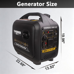 [US Fast Ship]Aceup Energy 4000W Gas Inverter Portable Generator Quite EPA RV