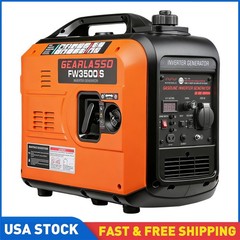 5000W Portable Inverter Generator Gas Powered Quiet for Home Pure Sine Wave
