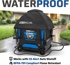 Weatherproof Vinyl Canopy for Inverter Generators – Fire & Wind Resistant
