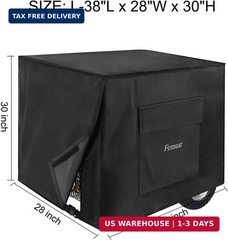 Outdoor Generator Covers Waterproof Heavy Duty 600D Oxford Portable Generator Co