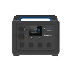 NRGVault PV1500 1500W Power Station Solar Ready LiFePO4