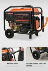 220V Single-Phase Electric Start Generator for Construction Emergencies