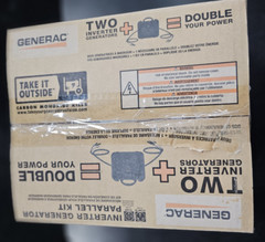GENERAC INVERTER PARALLEL KIT, G0076680, NEW OPEN BOX, MANUAL, FREE SHIPPING