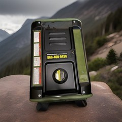 Sportsman 4,000-Watt Portable RV Ready Dual Fuel Gas Generator with CO Sensor