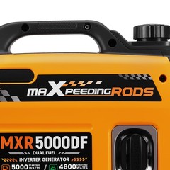 Dual Fuel Inverter Generator 4KW ECO Mode Quiet & Fuel Efficient for Tailgating