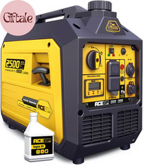 2500 Watt Gas Inverter Generator, Super Quiet Portable Generator for Home Use, C
