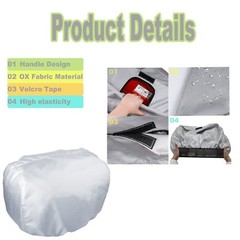Silver Generator Cover Waterproof Outdoor Protector for Honda EU2200i EU2000i