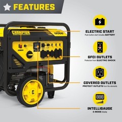 Champion Power Equipment 201160 Portable Generator, Gasoline, 12, 000 W
