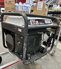 NorthStar Portable Generator with Honda GX390 Engine, 8000 Surge Watts, 6600