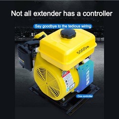 Variable Frequency Electric Vehicle Range Extender Gasoline Generator