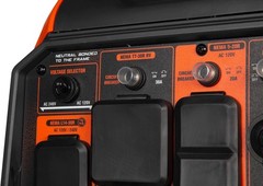 WEN 6800-Watt Dual Fuel RV-Ready Electric Start Portable Inverter Generator with