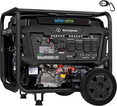 Westinghouse 12,500-W EFI Portable Tri-Fuel Home Backup Generator, Remote Start