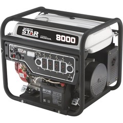NorthStar Portable Generator with Honda GX390 Engine 8000 Surge Watts #165604