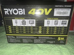 RYOBI 40V 300 Watt Portable Battery Inverter Power Source RYi300BG *BRAND NEW*