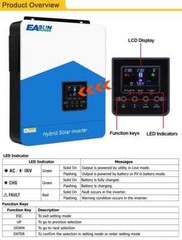 Hybrid Solar Inverter With Wi-Fi Support 6200w/3000w/1800w 12v/24v