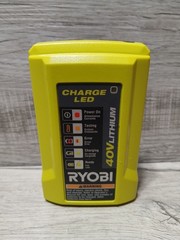 Ryobi RYi300BG 40V Power Source Inverter & Ryobi OP404VNM 40V Charger