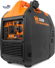 Super Quiet 2350-Watt Portable Inverter Generator with Fuel Shut Off, Gasoline P
